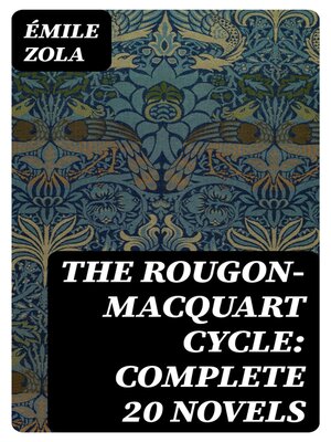 cover image of The Rougon-Macquart Cycle